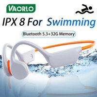 Tai nghe dẫn truyền xương chống nước IPX8 X7 Bluetooth 32GB MP3 Đồ bơi thể thao Tai nghe không dây có Mic HIFI Bass Âm nhạc Stereo