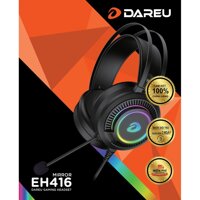Tai nghe Dareu EH416 Led RGB chính hãng giá tốt mang đến trải nghiệm gaming vô cùng sóng động
