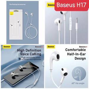 Tai nghe dây Baseus Encok H17