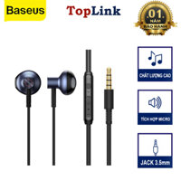 Tai Nghe Dây Có Mic Đàm Thoại BASEUS H19 Jack Cắm 3.5mm