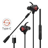 Tai nghe dây Gaming  G-901 có Mic âm thanh chuẩn Stereo chuẩn Type-C/3.5 mm chuyên Game Mobile, PC PUBG/ROS/FreeFire/GTA