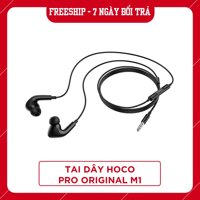 Tai nghe dây Hoco M1 Pro âm bass mạnh mẽ tích hợp micro đàm thoại cho điện thoại, Jack 3.5 [5SAO]