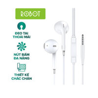 Tai nghe dây ROBOT RE10 White