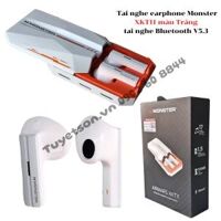 Tai nghe earphone Monster XKT11 màu Trắng - tai nghe Bluetooth V5.3