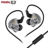 Tai nghe FAAEAL KZ Dawn 10mm Trình điều khiển năng động Màn hình trong tai HiFi Âm thanh rõ ràng Tai nghe có dây thể thao Chạy bộ Tai nghe Bass có cáp đồng không chứa oxy