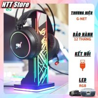 Tai nghe Game GNET G09 có mic LED RGB  âm thanh 71 màu đen  Hàng Fullbox bảo hành Chính Hãng bảo hành 12 tháng