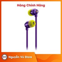 Tai nghe game in-ear Logitech G333 - màn loa động kép Dual Driver, độ bền cao, 3.5mm Aux, Mic và điều khiển trên dây - Màu tím - Hàng chính hãng