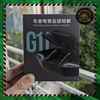 Tai nghe Gaming Bluetooth 5.1 TWS G11 tai phone nghe nhạc thể thao không dây pin trâu nhét tai chơi game không độ trễ