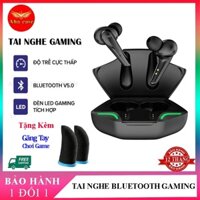 Tai nghe gaming Bluetooth, Tai nghe chơi game Apro 366 Tws Bluetooth 5.0 - Không dây có mic với độ trễ cực thấp
