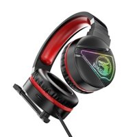 Tai Nghe Gaming Chụp Tai Hoco W104 - Tai Nghe Headphone Có Mic, Đèn Led 3 Màu, Có Dây Dài 2M Cho PC, Laptop [CHÍNH HÃNG]