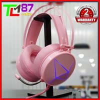 Tai Nghe Gaming Có Dây Headphone Chụp Tai DAREU EH722X Pink LED 7 Màu - Tai Nghe Nhạc Máy Tính Laptop Game Thủ Có Mic