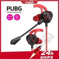 Tai nghe gaming có mic cho điện thoại Leyoya G60 tai nghe chơi game PUBG mobile / FF / ROS / Tốc chiến mic rời 360° earp