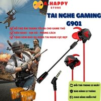 Tai Nghe Gaming Có Mic G901 Cao Cấp - Jack 3.5mm Cho Điện Thoại, PC, Laptop | Âm Thanh Cực Chất - Sống Động - Chân Thật