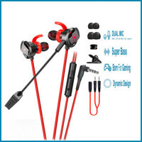 Tai Nghe Gaming Có Mic Rời xMOWI RX3 Dùng Được Cho Cả Máy Tính Và Điện Thoại - Hàng Chính Hãng - Đỏ