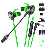 Tai Nghe Gaming Có Mic Rời xMOWI RX3 Dùng Được Cho Cả Máy Tính Và Điện Thoại - Hàng Chính Hãng - Xanh