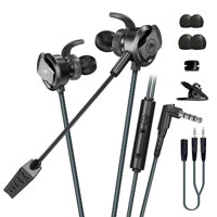 Tai Nghe Gaming Có Mic Rời xMOWI RX3 Dùng Được Cho Cả Máy Tính Và Điện Thoại - Hàng Chính Hãng - Đen