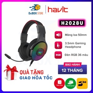 Tai nghe Gaming Havit H2028U RGB USB 7.1