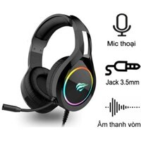 Tai Nghe Gaming Havit H2232D, Hỗ Trợ LED RGB