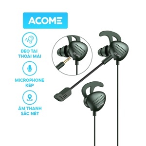 Tai nghe gaming in-ear ACOME AE100
