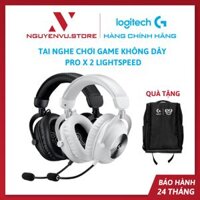 Tai Nghe Gaming Không Dây Logitech PRO X 2 LIGHTSPEED - Hàng Chính Hãng - ĐEN