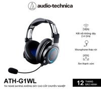 Tai Nghe Gaming Không Dây Closed-back Audio Technica ATH-G1WL - Hàng Chính Hãng