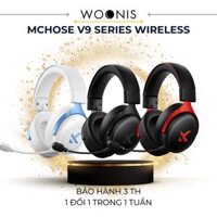 Tai Nghe Gaming Không Dây MCHOSE V9 Pro – 7.1 Surround, Pin Trâu 250H, Mic AI Chống Ồn