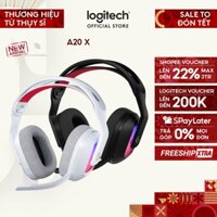 Tai nghe Gaming không dây Logitech G Astro A20 X LIGHTSPEED - Bluetooth, LIGHTSYNC RGB, Mic 48 kHz