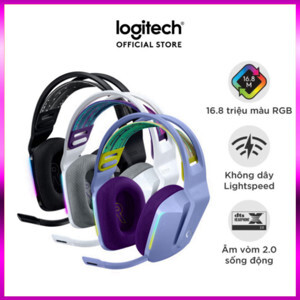 Tai nghe Gaming Logitech G733 LIGHTSPEED Wireless 7.1 RGB