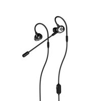 Tai nghe gaming nhét tai SteelSeries Tusq màu đen, jack cắm 3.5mm, phù hợp với nhiều thiết bị, bảo hành 1 năm