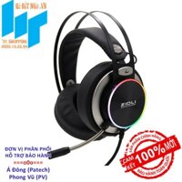 Tai nghe Gaming Over-ear Zidli ZH20 Đen Ring RGB