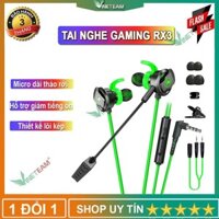 Tai nghe gaming XMOWI RX3 2 mic đàm thoại k tặng cáp chuyển đổi 3.5 -Headphone Store -dc4430