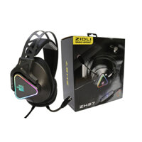 Tai nghe Gaming ZIDLI ZH27 (7.1, USB, ARGB LED, Mic LED 360, Hệ nút Vol+Mic+LED+EQ)