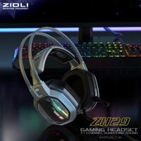 Tai nghe Gaming Zidli ZH29 Fly wing  7.1 RGB ENC