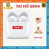 Tai Nghe Gen4 Hổ Vằn 1562 Nghe Liên Tục 8H Đổi Tên Cảm Ứng Đa Điểm Kháng Nước Mồ Hôi IPX4 Sạc TypeC