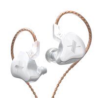 Tai nghe giảm tiếng ồn Thể thao 1DD KZ EDX HIFI In Ear-Màu trắng-Size Không có mic
