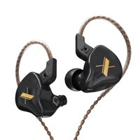 Tai nghe giảm tiếng ồn Thể thao 1DD KZ EDX HIFI In Ear-Màu đen-Size Không có mic