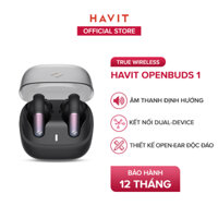 Tai Nghe Havit Openbuds 1, Truyền âm Định hướng, Bluetooth 5.3, Nghe Đến 23H - Hàng Chính Hãng