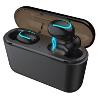 Tai nghe HBQ-Q32 TWS Bluetooth 5.0 thể thao không dây – Âm thanh stereo chất lượng cao và hộp sạc tiện lợi
