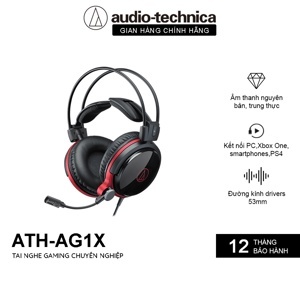 Tai nghe - Headphone Audio-Technica ATH-AG1X
