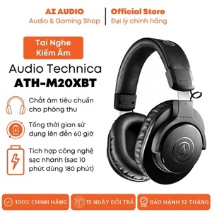 Tai nghe - Headphone Audio Technica ATH-M20xBT