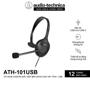 Tai nghe - Headphone Audio Technica ATH-101USB
