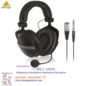 Tai nghe - Headphone Behringer HLC 660M