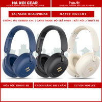 Tai Nghe Headphone Bluetooth HAVIT H655BT, BT 5.3, Chống Ồn Chủ Động ANC, Gamemode 60ms, Nghe Đến 65H - Hàng Chính Hãng