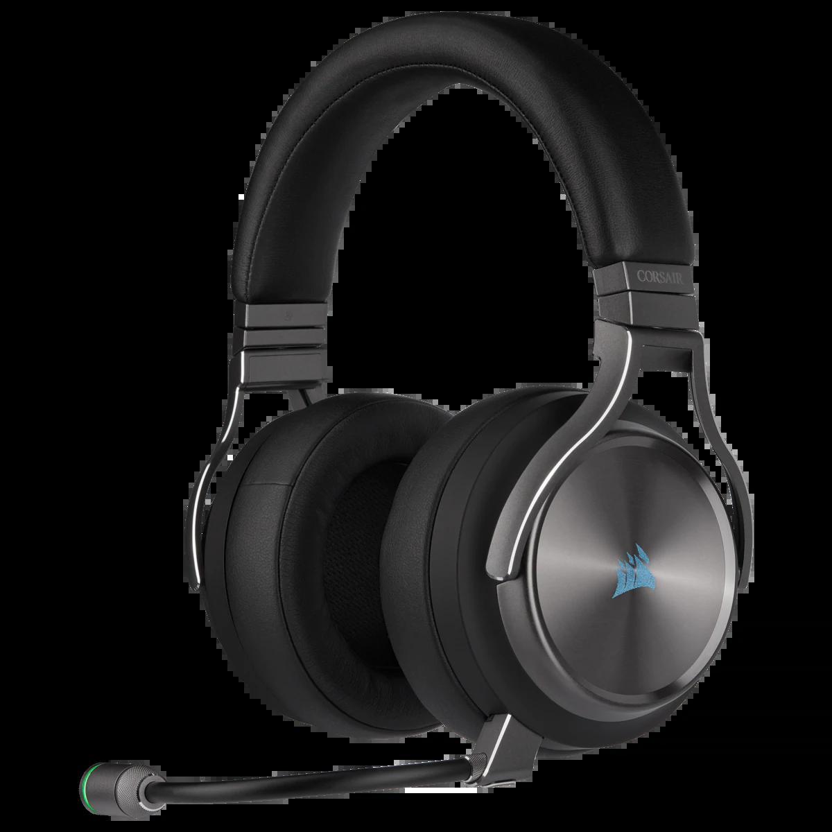 Tai nghe - Headphone Corsair Virtuoso RGB Wireless Gunmetal