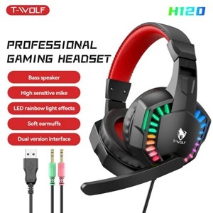 Tai nghe - Headphone T-WOLF H120