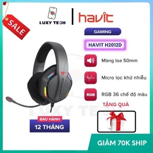 Tai nghe - Headphone Havit H2012D