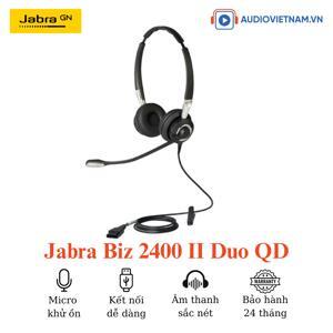 Tai nghe - Headphone Jabra Biz 2400 II QD Duo