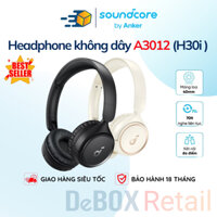 Tai nghe Headphone không dây Soundcore (by Anker) H30i | Bluetooth 5.3 | EQ Tuỳ chỉnh | Chơi nhạc 70H - Chính hãng