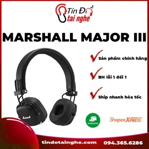 Tai nghe - Headphone Marshall Major III Bluetooth
