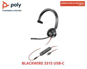 Tai nghe - Headphone Plantronics Blackwire 3315 USB-A